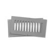 Empire Outdoor Stainless Steel Register Kit  - 2 Registers For Island Ventilation
