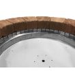Firegear Square Paver Ready Fire Pit Burner Kit With Match Lit 25-Inch Pan And 16-Inch Burner - FPB-30SFTMSIN-PK