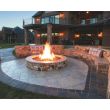 Firegear 20-Inch Square Bowl Pan Fire Pit Burner Kit With Remote - FPB-20SBSAWS-N