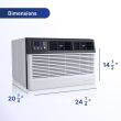 Friedrich Uni-Fit 8,000 BTU 115v Through-the-Wall Mini PTAC with Electric Heat - UET08B11A