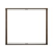 Majestic Firescreen Front, 42 Inch See Through - Bronze