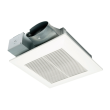Panasonic WhisperValue Bathroom Exhaust Fan, Ceiling or Wall Low Profile Fan, DC Pick-A-Flow 50-80-100 CFM - FV-0510VS1