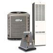 Style Crest-Revolv 2.5 Ton 14.3 SEER2 80% AFUE 77,000 BTU Sweat-Fit Mobile Home Heat Pump and Gas Furnace System - R454B - HSH4ME5M1SP30K / C85DAMX3036U-B / MG1E-B077F1ABM1