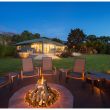 Grand Canyon TPS 24" Stainless Steel Tee-Pee Stack Match Lit Gas Fire Pit Burner Kit -TPS-24-NG/LP- GC Lifestyle