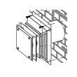Napoleon 3" x 5" Venting - NAP-3x5 - Terminal Kit