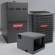 2.5 Ton 13.4 SEER2 80% AFUE 40,000 BTU Goodman Gas Furnace and Air Conditioner System - Horizontal