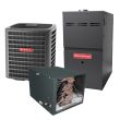 2 Ton 16 SEER 80% AFUE 80,000 BTU Goodman Furnace and Air Conditioner System - Horizontal