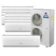 Gree 56,000 BTU 16 SEER Nine Zone Wall Mounted Heat Pump System 9+9+9+9+9+9+9+9+9 - MULTI56HP230V1AO / 9-VIR09HP230V1BH