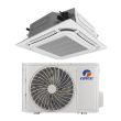24,000 BTU Gree Sapphire 23 SEER2 Single Zone 360 Ceiling Cassette Mini Split Heat Pump System - R32 | 230V