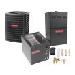 2 Ton 13 SEER 80% AFUE 40,000 BTU Goodman Gas Furnace and Air Conditioner System - Vertical