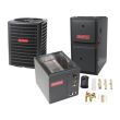 3.5 Ton 13 SEER 92% AFUE 120,000 BTU Goodman Gas Furnace and Air Conditioner System - Vertical