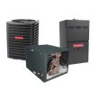 2.5 Ton 13 SEER 80% AFUE 80,000 BTU Goodman Gas Furnace and Air Conditioner System - Horizontal