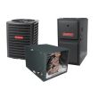 2.5 Ton 13 SEER 92% AFUE 60,000 BTU Goodman Gas Furnace and Air Conditioner System - Horizontal