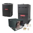 2.5 Ton 13 SEER 80% AFUE 60,000 BTU Goodman Gas Furnace and Air Conditioner System - Horizontal