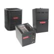 2 Ton 14 SEER 80% AFUE 60,000 BTU Goodman Gas Furnace and Air Conditioner System - Upflow