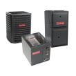 2 Ton 14 SEER 97% AFUE 100,000 BTU Goodman Gas Furnace and Air Conditioner System - Upflow