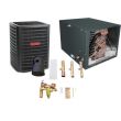 3.5 Ton 14 SEER Goodman Air Conditioner with Horizontal 24" Cased Coil