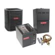 4 Ton 14.5 SEER 80% AFUE 100,000 BTU Goodman Gas Furnace and Air Conditioner System - Upflow