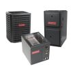 5 Ton 15 SEER 96% AFUE 120,000 BTU Goodman Gas Furnace and Air Conditioner System - Vertical