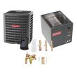 5 Ton 15 SEER Goodman Air Conditioner with Vertical 21" Cased Coil