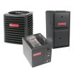 2 Ton 14 SEER 96% AFUE 40,000 BTU Goodman Gas Furnace and Heat Pump System - Vertical