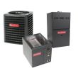 3.5 Ton 14.5 SEER 80% AFUE 120,000 BTU Goodman Gas Furnace and Heat Pump System - Upflow
