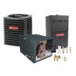 2 Ton 14.5 SEER 80% AFUE 80,000 BTU Goodman Gas Furnace and Heat Pump System - Horizontal
