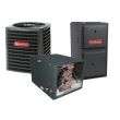 3 Ton 14 SEER 96% AFUE 100,000 BTU Goodman Gas Furnace and Heat Pump System - Horizontal