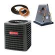 3.5 Ton 14 SEER Goodman Heat Pump with StyleCrest Mobile Home Coil