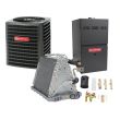 3 Ton 14.5 SEER 80% AFUE 80,000 BTU Goodman Gas Furnace and Heat Pump System - Upflow