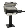 Broilmaster H4X Natural Gas Grill On Deck Mount Base with Optional Conversion Kit - H4PK3N / BCK1011