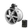 US Fan 30" Belt Drive Tubeaxial Fan with VFD Controller  - HA30N-5-3P / E510-205-H3-U