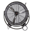 Triangle Fans 36" Portable Cooler Fan -  Direct Drive, 2-Speed Fan, 1/2 HP, 115V, 1-Phase, Open Drip Proof Motor - HBPC3623