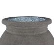 HomComfort 43,000 BTU Outdoor Gas Fire Vase with Firestones