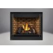 Napoleon HD35 Gas Direct Vent Fireplace - HD40 With Brick And Black Trim Front