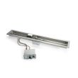 HPC 72 -Inch Gas Trough Burner Fire Pit Kit - Push Button / Flame Sensing - FPPK72-TRGH-FLEX