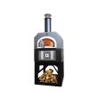 Chicago Brick Oven-750 Dual Fuel Commercial With Stand - CBO-O-STD-750-HYB-Commercial