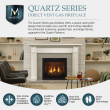 Majestic Quartz 32" Direct Vent Gas Fireplace - QUARTZ32