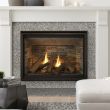 Majestic Meridian 42" Platinum Direct Vent Gas Fireplace with Remote Control & Blower - MERIDPLAT42