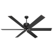 Hunter HFC-72 6983 CFM Outdoor 72 Inch Ceiling Fan Matte Black - 59136