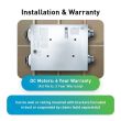 Panasonic Intelli-Balance Elite Plus+ Energy Recovery Ventilator (ERV), 30-120 CFM, Any Climate (FV-12ESC1)