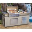 American Outdoor Grills 30 Inch L Series Gas Grill Island - lifestyle