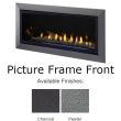 Majestic Jade 42 Inch Picture Frame Front - Charcoal