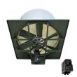 Coolair 36" Upblast Axial Roof Exhaust Fan Belt Drive with VFD Controller 15590 CFM 1.5 HP 3 Phase - JBH36M-1.5-3P / L510-202-H3-U