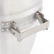 Blaze 20-Inch Cast Aluminum Kamado Grill with Cart - BLZ-20-KAMADO / BLZ-20KMDO2-CART - handle