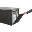 The Outdoor Greatroom Stainless Linear Key Largo Gas Fire Pit Table - KL-1242-SS