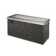 The Outdoor Greatroom Stainless Linear Key Largo Gas Fire Pit Table - KL-1242-SS