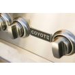 Coyote 30" S-Series Portable With Cart Gas Grill - C2SL30LP-FS - knobs