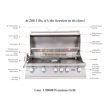 Lion L90000 Gas Grill and Cart Combo