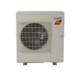 28,600 BTU Mitsubishi Multi-Zone Ductless H2i Hyper Heat Pump Condenser w/ Base Pan Heater